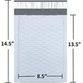 thumbnail image 3 of Poly Bubble Mailers - 8.5x14.5" - 50 Pack, 3 of 3