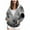 Dark Gray_1, variant on Godom Womens Zip Up Hoodies Oversized Sweatshirts Fall Fashion Outfits Casual Jackets Hallowee Hoodie 2025 Winter Clothes