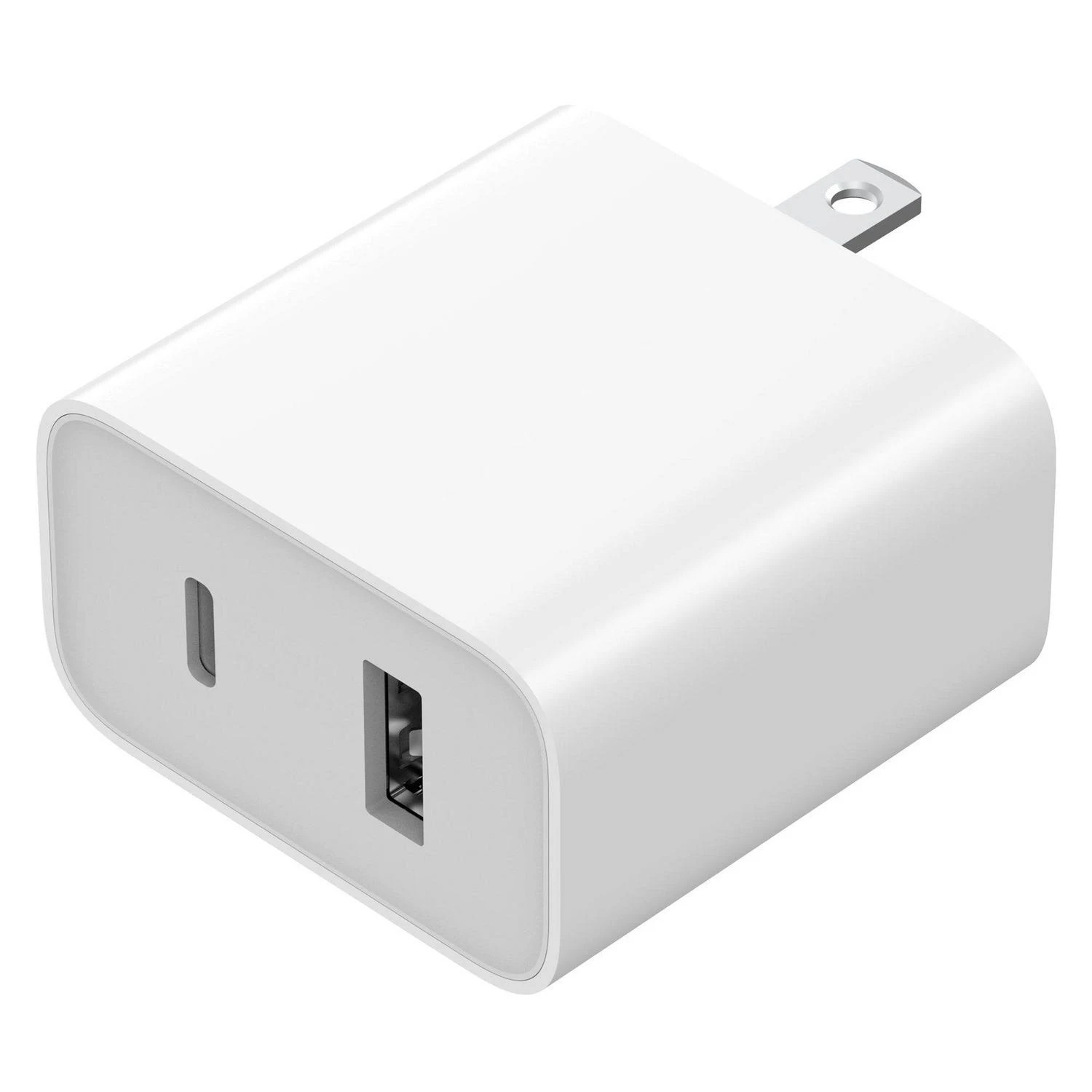 Xiaomi Mi 33W Wall Charger, Dual-port Outlet (Type-A & Type-C Ports) PD Charging, White