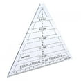 thumbnail image 2 of Oubit Tailor Triangle Ruler,Acrylic Triangle High Transparency Plastic Triangle Ruler Triangle Ruler Impressive Results, 2 of 8