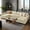 Beige, variant on Gianna Modular Sectional Sofa Set with Storage, 6 Seat U-Shaped Modern Comfy Sleeper Couch