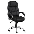 thumbnail image 3 of Sealy Kronos Black PU High Back Office Task Chair with Plywood Base, 3 of 8