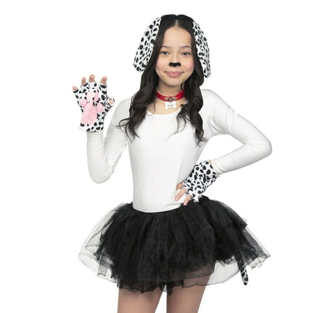 M&J Trimmings Dalmatian Halloween Costume Accessory Kit for Adults, One