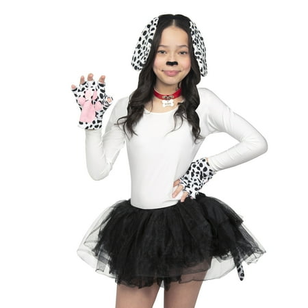 M&J Trimmings Dalmatian Halloween Costume Accessory Kit for Adults, One Size