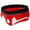 Red, variant on WIZUTIZ Men's Thong Underwear Solid Color Triangle Briefs Cotton Spandex Stretchy Breathable Low Rise Pouch for Sport Daily Home Wear