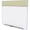 Caramel, variant on Ghent's Vinyl 5' x 6' Bulletin & Magnetic Whiteboard A-Set in Caramel