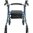 thumbnail image 2 of ProBasics Aluminum Rollator with 6-inch Wheels, Blue, 2 of 3