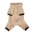 thumbnail image 2 of Cififendec Christmas Reindeer Pet Costume Onesie, 13.7", Soft Warm Hooded Animal Outfit for Xmas Cat Dog Holiday Dressing Up Styling, 2 of 7