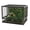 34 gallons, variant on 67 Gallon Reptile Glass Terrarium, Double Hinge Door & Anti Escape Reptile Tank, Top & Side Screen Ventilation