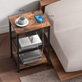 thumbnail image 6 of Nightstand with Charging Station Bedroom Side Table End Table Heavy Duty, 6 of 16