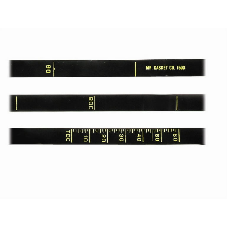 Mr. Gasket Ignition Timing Tape BB Mopar 7-1/4 Mr. Gasket Ignition Timing Tape BB Mopar 7-1/4