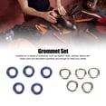 thumbnail image 3 of 500Pcs Sets Thickened Grommets Eyelets Kits Round Light Copper Exquisite Blue Eyelet Kit For Leather Fabric Tarp, 3 of 8
