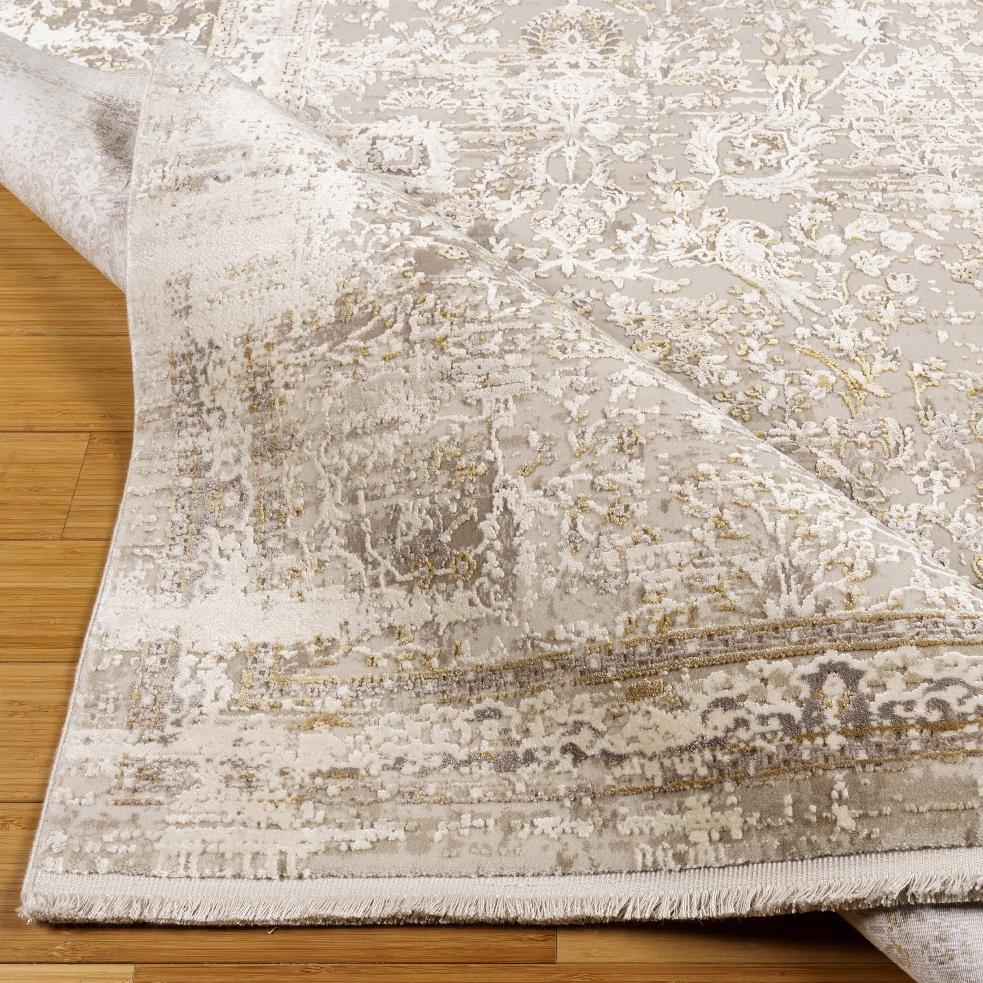 Gertmenian Florance Novara Traditional Oriental Beige Indoor Area Rug, 5x8