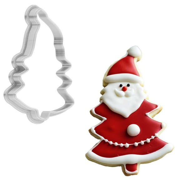Christmas Holiday Cookies Cookie Cutter 4 Inch Made in USA by WONDERTORY