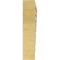 thumbnail image 4 of 2"W x 10"D x 10"H Thin Landon Rough Cedar Woodgrain TimberThane Corbel, Primed Tan, 4 of 6