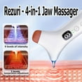 thumbnail image 5 of Rezuri- 4-in-1 Jaw Massager, Cura Pen TMJ Relief Device, Rezuri TMJ Massager, Facial Sculpting Device with Soothing Heat and Vibration, Meridian Massagers for Jaw, Face & Neck Pain, Stiffness (Black), 5 of 7