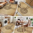 thumbnail image 5 of Country Windmill Area Rugs 3'x5', Washable Small Throw Rugs for Living Room Bedroom, Farmhouse Vintage Rustic Farm Barn Indoor Outdoor Rug Non-Slip Low Pile Carpet Runner Reversible Floor Mats, 5 of 8