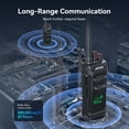 thumbnail image 2 of Walkie Talkies Retevis RT48H, impermeables, paquete de 6 con cargador, 2 of 9