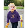 thumbnail image 2 of Bunny With Floral Wreath Hoodie Toddler -Image by Shutterstock,  4 Toddler, 2 of 4