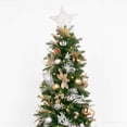 thumbnail image 3 of Easy Treezy 7.5 Foot Prelit Douglas Fir Artificial Christmas Tree, Metallic, 3 of 12