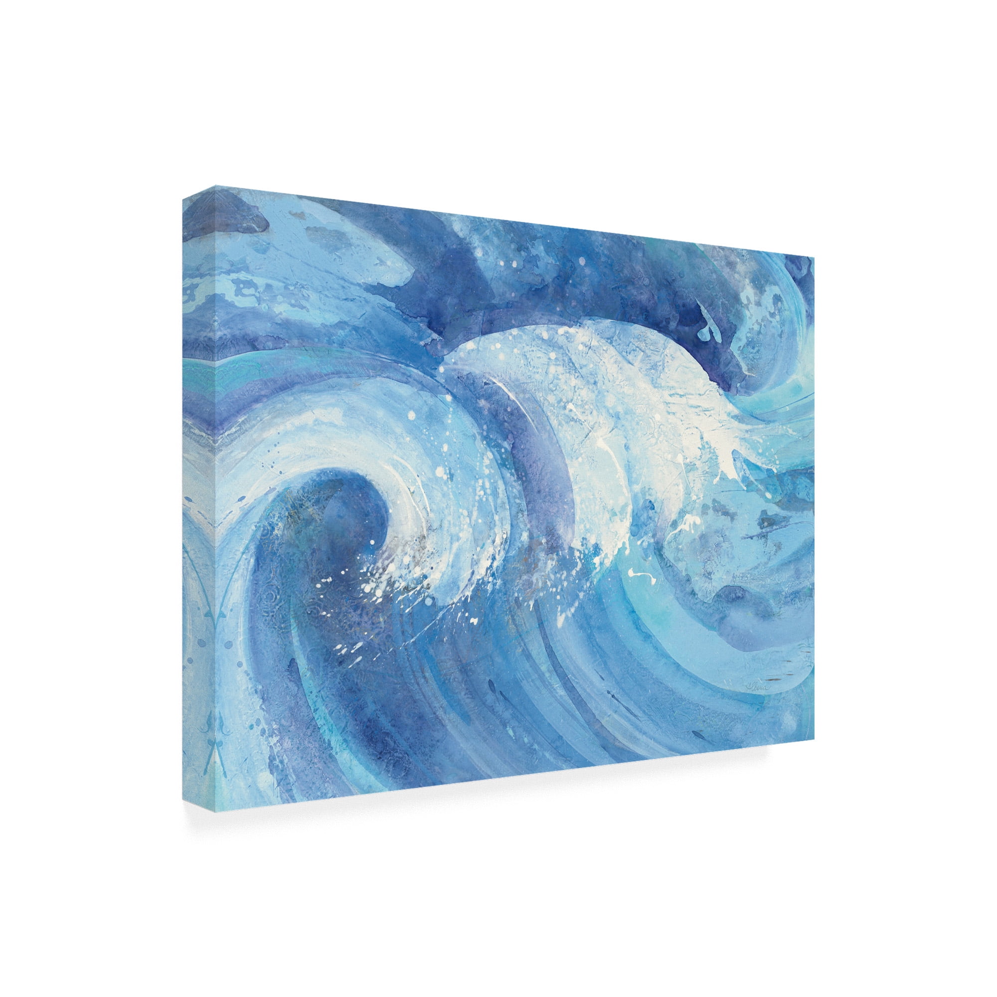 Trademark Fine Art 'The Big Wave' Canvas Art by Albena Hristova