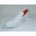 thumbnail image 5 of Men Tayno Dressy Casual Soft Leather Comfortable Slip on Loafer #ALPHA L White, 5 of 11