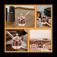 thumbnail image 4 of Turkish Coffee Maker Copper Coffee Tea Maker Milk Warmer Hot Chocolate Maker Butter Melting Pot 600Ml Silver,1 x coffee pot,Silver, 4 of 9