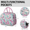 thumbnail image 6 of Obrewu Pioneer Flower Lunch Bag for Adult, Insulated, Leakproof, Oxford Cloth, 6 of 7