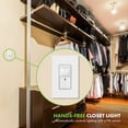 thumbnail image 3 of TOPGREENER PIR Motion Sensor Switch, Occupancy & Vacancy Modes, No Neutral Wire Required, Ground Wire Required, 5A, 360W LED/CFL, Single Pole, TDOS5, 3 of 6