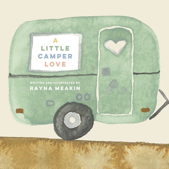 A Little Camper Love, (Board Book)