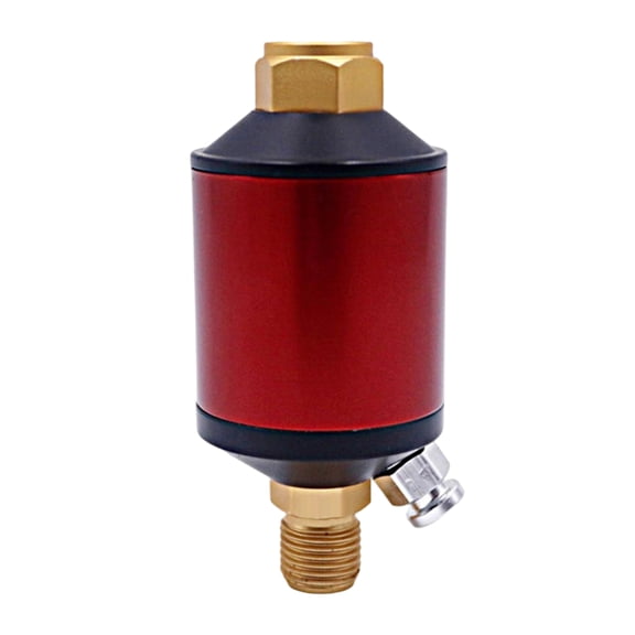 Professional Air Line Filter Moisture Trap 1/4 Inch Port Suitable for Pneumatic Equipment & Paint Guns Easy Maintenance