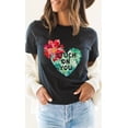 thumbnail image 5 of Blooming Cactus Stuck on You Valentine Graphic Tee T-Shirt, 5 of 7