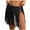 Black, variant on Ladies' Strap Up Beach Bikini Hoodie Tassel Skirt Half Body Women's Fringe Tie Knot Bathing Suit Beach Swimsuit Cover Up Skirt