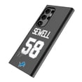 thumbnail image 2 of Keyscaper Penei Sewell Black Detroit Lions Galaxy Magnetic Bump Case, 2 of 7