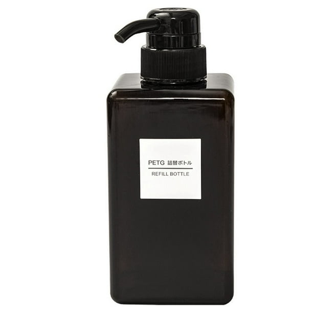 Dispensador de 100 ml para ducha, botella rellenable para loción, champú, productos de baño