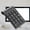 Black, variant on Wired USB Numeric Keypad 18 for Laptop Desktop Lightweight Multifunctional Keyboard , White