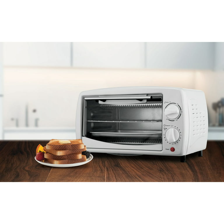 Brentwood 4 Slice Toaster Oven Broiler 8 12 H x 9 12 W x 14 12 D