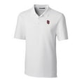 thumbnail image 2 of Men's Cutter & Buck White St. John's Red Storm Big & Tall Forge Stretch Polo, 2 of 3