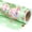 Green & Pink - Happy Holiday, variant on AllWays Plaza Reversible Nutcracker Christmas Wrapping Paper - Mini Roll - 17 Inch x 33 Feet - Red Nutcracker and Snowflake Wrapping Paper for Christmas, Holiday, Party