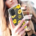 thumbnail image 4 of Pressed Dried Flower Design Phone Case For Reiko brand for Galaxy A51 5g In Yellow, 4 of 4