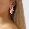 thumbnail image 5 of Pendientes de hoja de regalo, pendientes de planta de hoja para niñas adolescentes, joyería de mujer, accesorios de playa de moda, 5 of 5