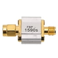 thumbnail image 3 of GPS SAW Bandpass Filter, Satellite Positioning Bandpass Filter Metal Reduce Noise 24K Gold Plated Structure SMA Interface  for BeiDou for Passive Antenna System, 3 of 7