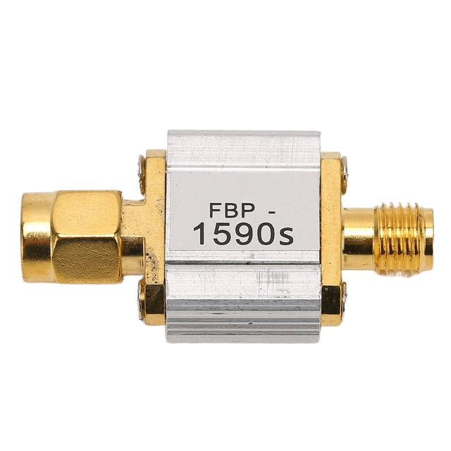 SAW Bandpass Filter, Satellite Positioning SAW Bandpass Filter 24K Gold Plated For Beidou GPS GLONASS Passive Antenna System