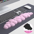 thumbnail image 4 of Becaristey Wrist Rest Pad Anti-Slid Rubber Base Comfortable And Supportive Suitable For Desk Or Pillow Mouse Pink, 4 of 6
