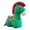 Red Green 12cm, variant on MERIGLARE New Year Horse Stuffed Animal Plush Doll Toy Ornament Mascot Souvenir Blessing Decoration With Bell Tassel Tail Soft PP Cloth Polyester Suitable for Office Home Dark Green Red 12cm