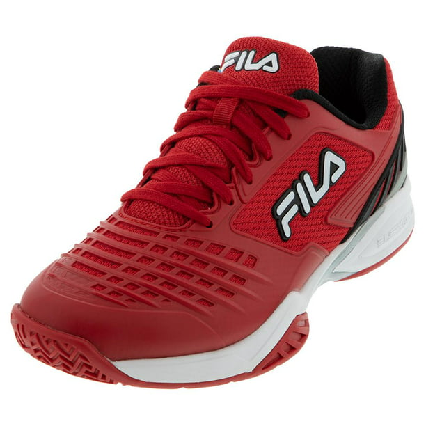 Men`s Axilus 2 Energized Tennis Shoes Fila Red and White - Walmart.com ...