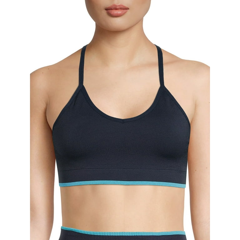 Avia Medium Support Strappy Sports Bra, 2 Pack