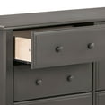 thumbnail image 5 of DaVinci Jayden 6-Drawer Double Dresser in Slate, 5 of 5