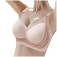thumbnail image 2 of Everyday Bras for Women Bras Wireless Women Bra Push up Women Bra Bras Strapless Light Sports Bras for Women Womens Bras Push up Padded Athletic Sports Bra Bras Pack for Women Sports Bras Pink XL, 2 of 4