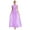Light Purple, variant on Aislor Women's Long Maxi Lyrical Dance Costume Twisted Overlay Modern Contemporary Dress White M